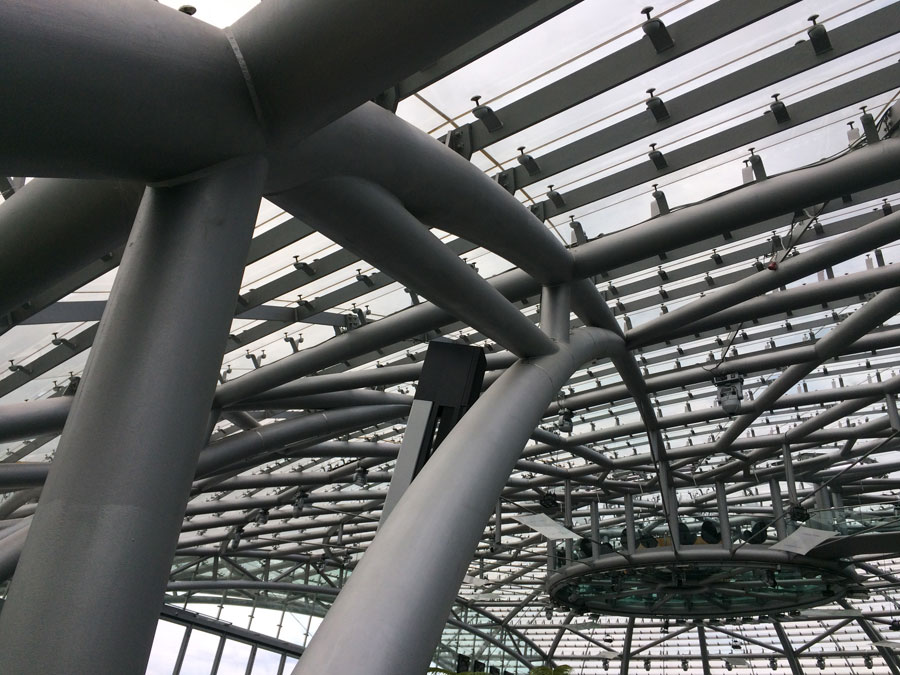 Hangar roof